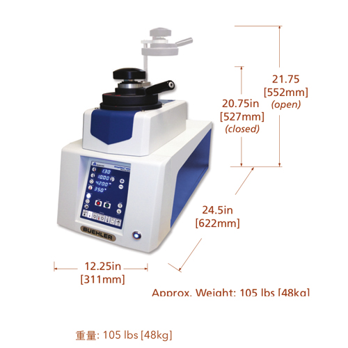 美國(guó)標(biāo)樂（Buehler）SimpliMet 4000 鑲嵌機(jī)